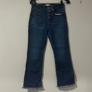LOFT Flare Crop jeans